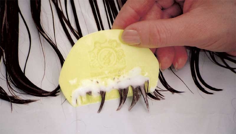 Lice brush